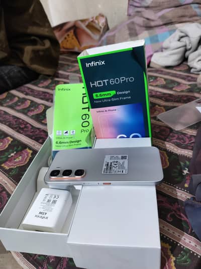 Infinix hot 60 pro 8+8/128 all ok box open