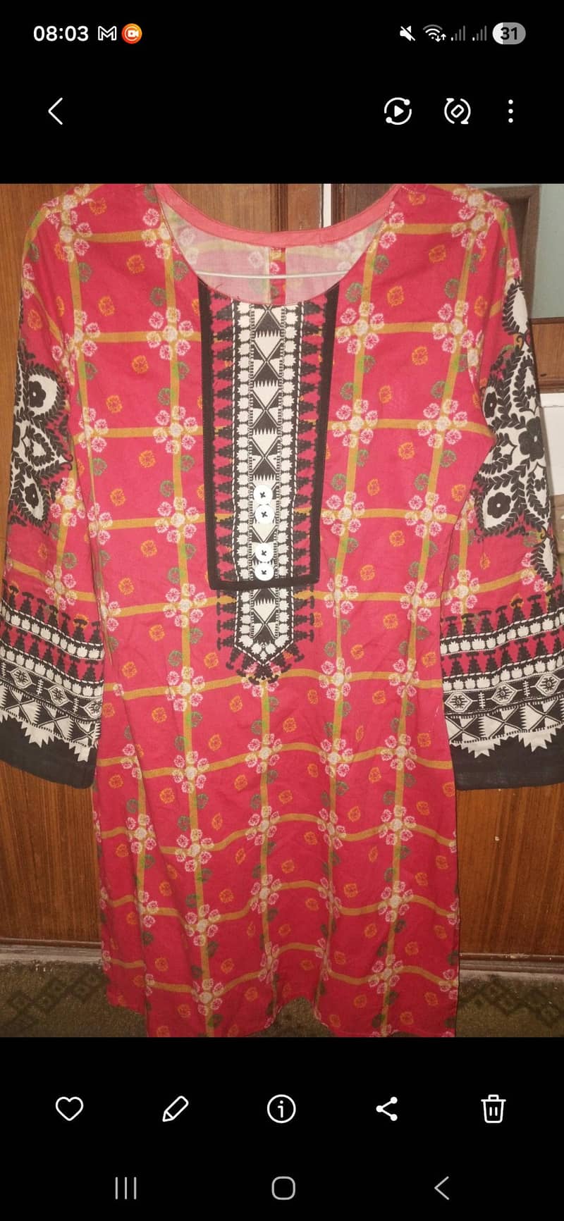printed kurta 0