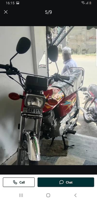 new zero metter look honda cg  125 2001 to convert 2026
