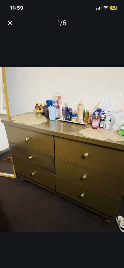 Dressing table 6 Drwaer