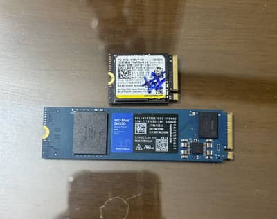 256GB SSD Nvme Western Digital & WD Blue