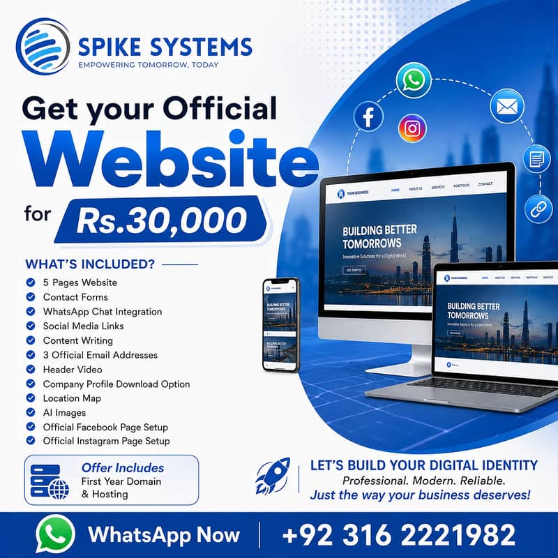 Professional Business Website/ Digital Solution / web development 0