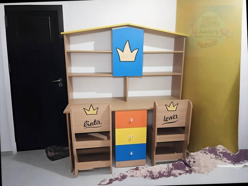 Full Size Twin Studytable 1