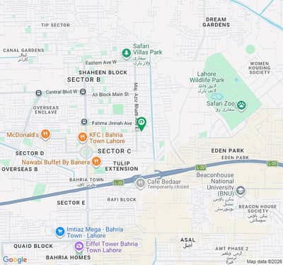 10 Marla Residential Plot For Sale IRIS Block (60 Ft Road Facing)