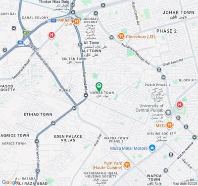 1 KANAL COMMERCIAL PLOT AT MAIN RAIWIND ROAD,NAWAB TOWN