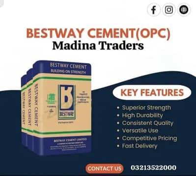 Fresh Cement Stock Available - Book Your Order Today