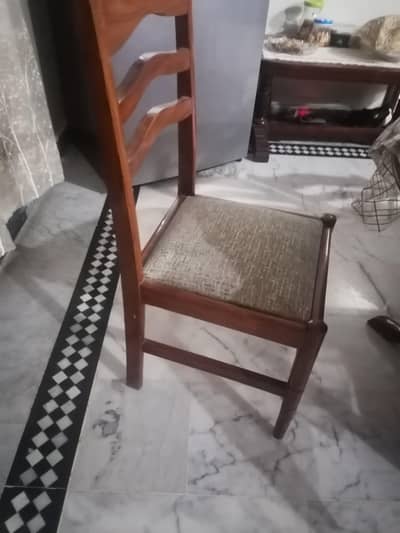 6 person wooden dining table