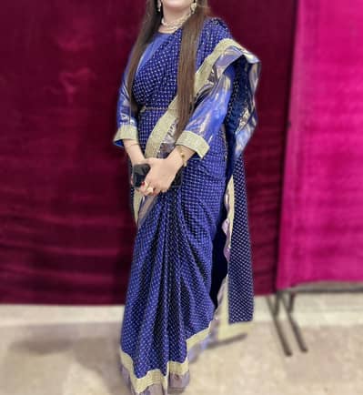 1 time used saree for sale condition 10/10