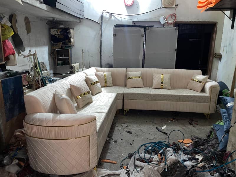 L shaped corner sofa 1