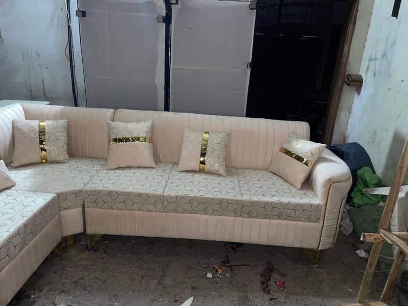 L shaped corner sofa 2