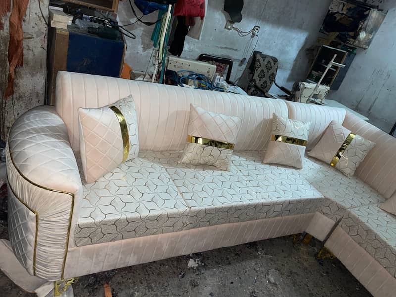L shaped corner sofa 3
