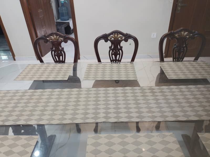 Dining table with chairs 2