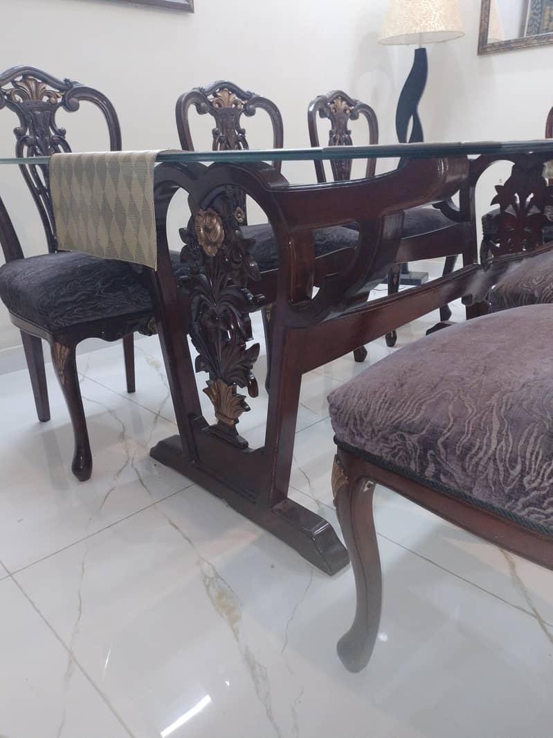 Dining table with chairs 9