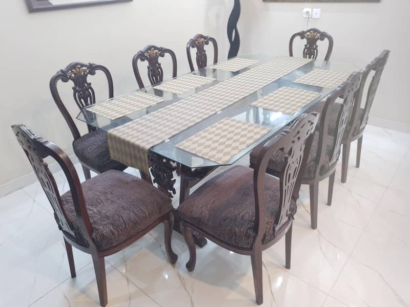 Dining table with chairs 10