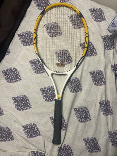 Wilson Kzen Karophite black tennis racquet
