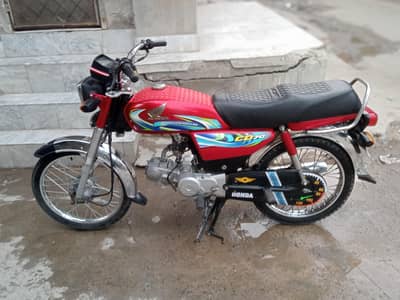 23/24 model Honda 70 cc all Punjab biometric