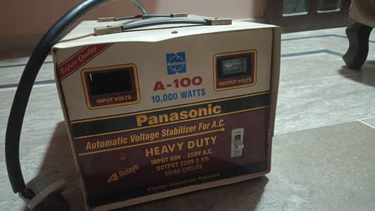 Panasonic 10,000 Watts Stabilizer