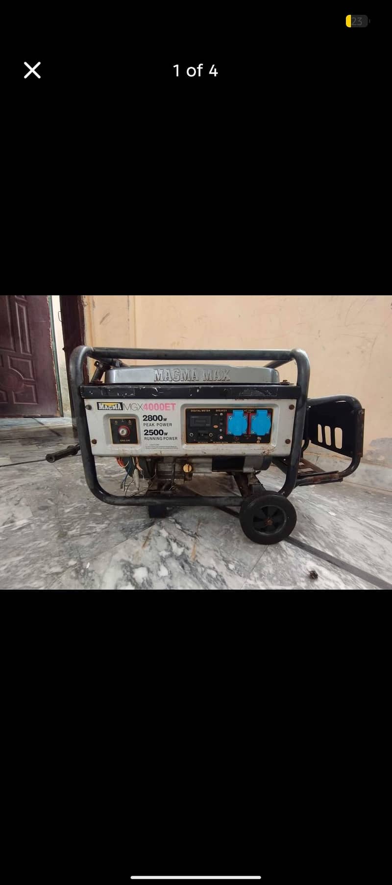 3kv good condition generator 0