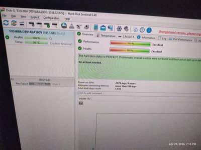 toshiba 1tb internal harddisk