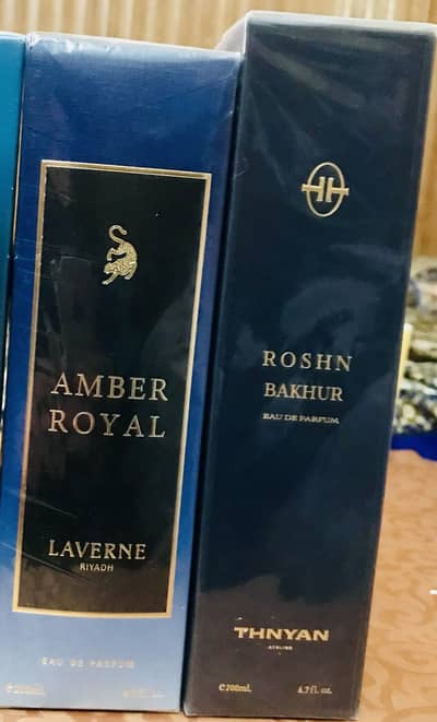 Amber Royal  and Roshn Bakhur 200 ml seal pack