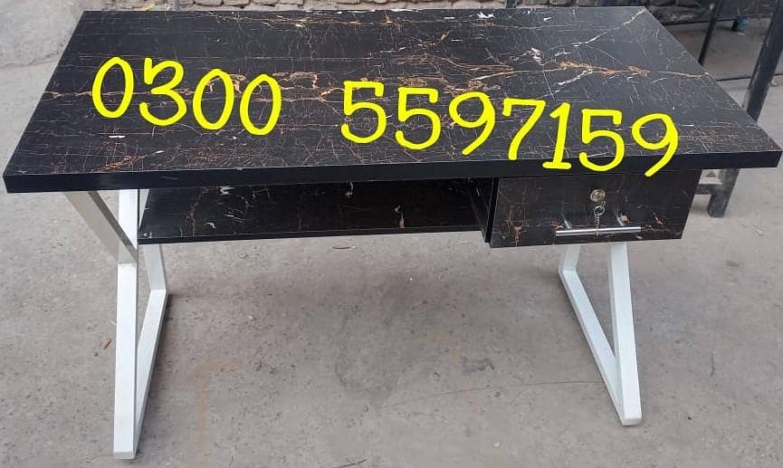 Office table side rack, counter desk, study computer table chair sofa, 14