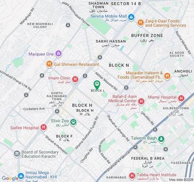 400sq Yd Ground+1 House For Sale