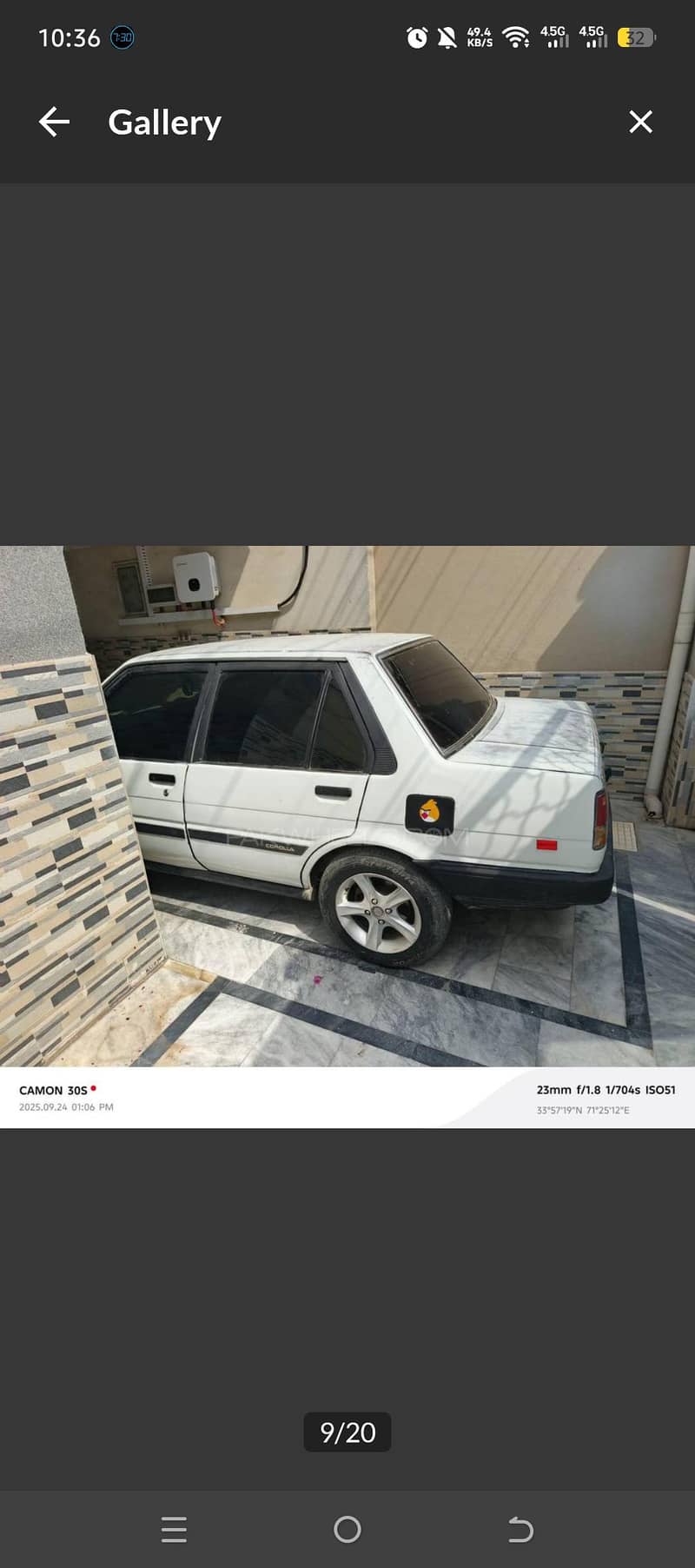 Corolla 84 1