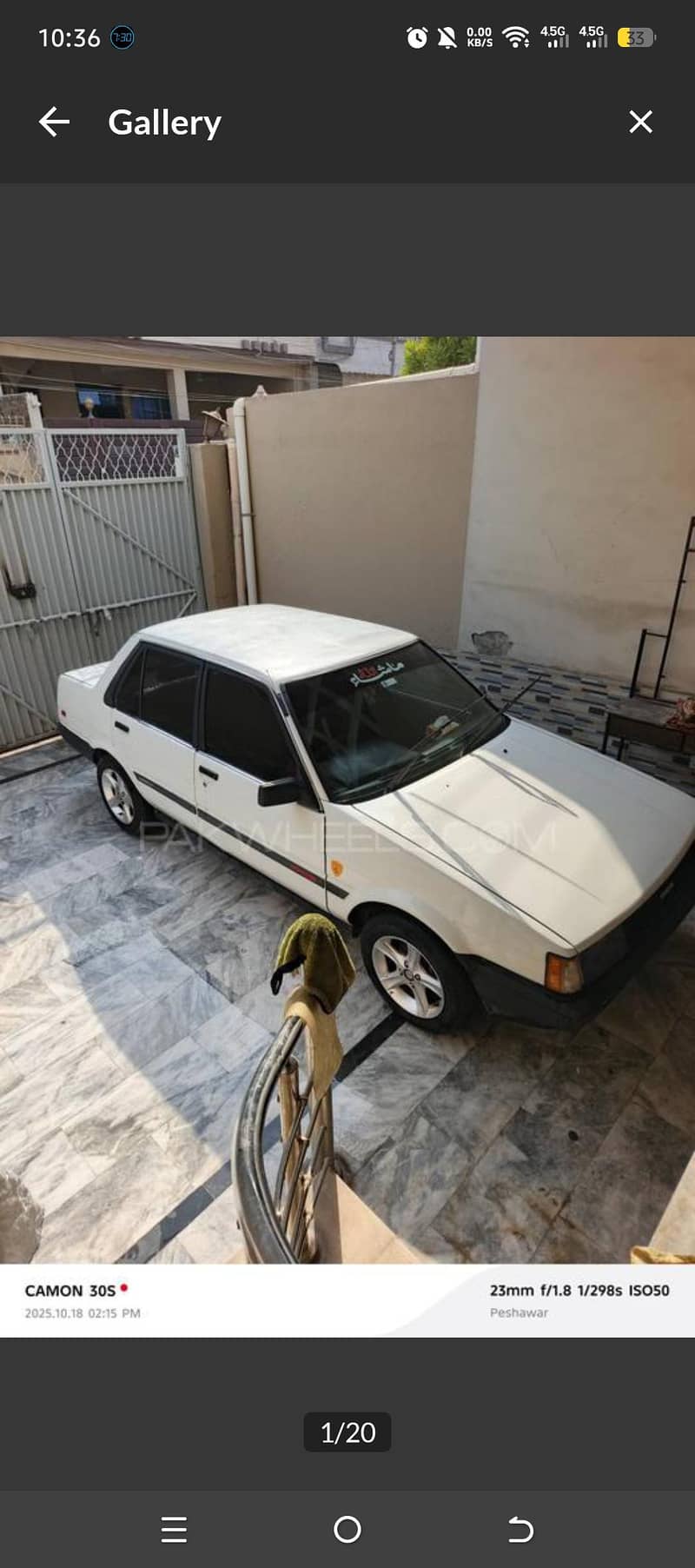 Corolla 84 9