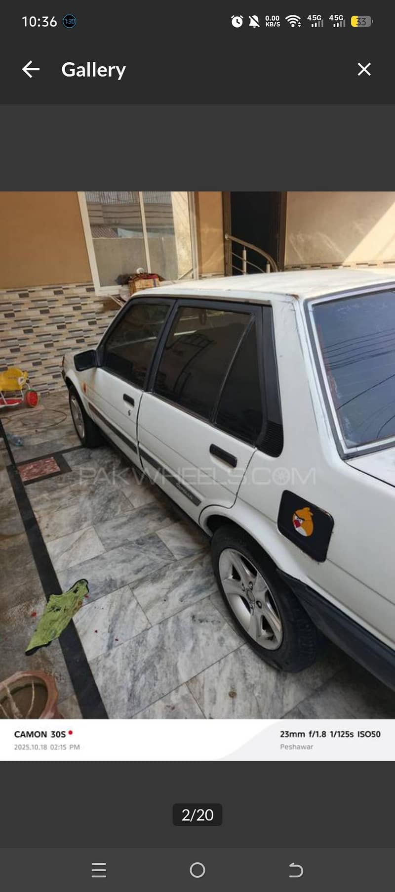 Corolla 84 10