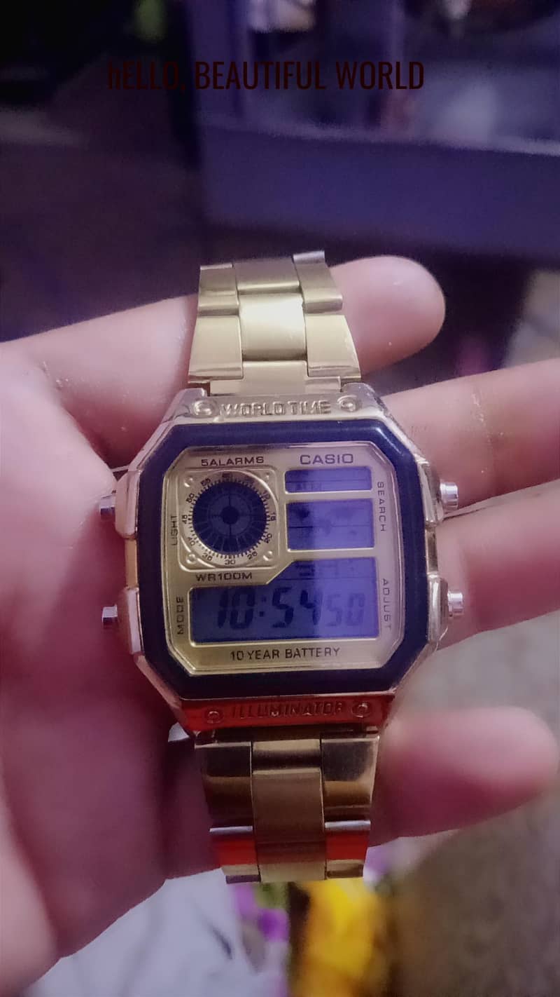 Casio watch 0