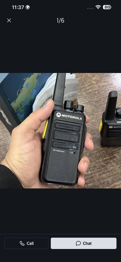 Motorola walkie talkie DP1400 plus