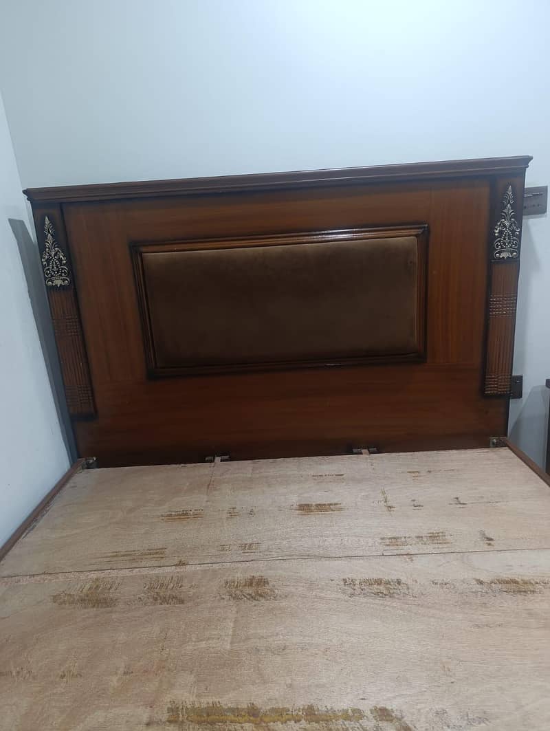 Bed with Side table 6
