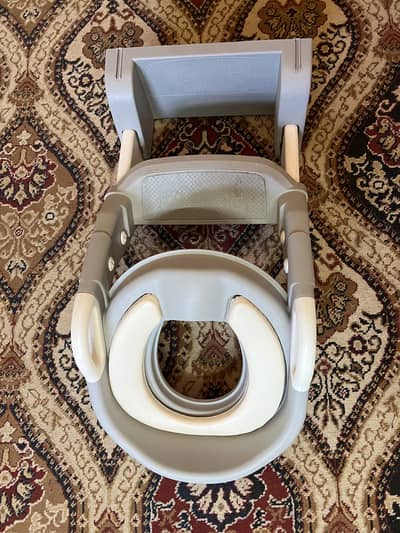 Barely used Foldable ladder potty training seat
