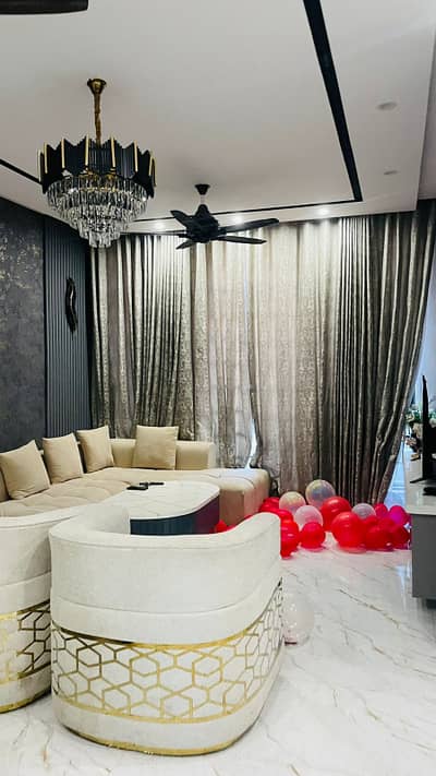5 Marla Brand New Luxury Beautiful Fully Furnished Full House Available For Rent In Bahria Town Lahore