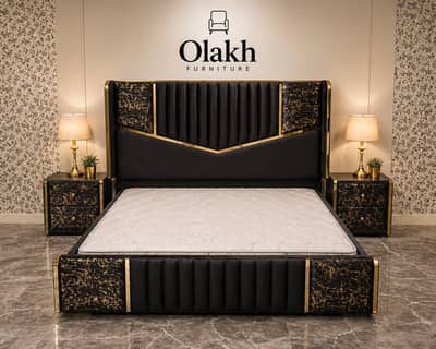 Bed set/Bed for sale/wooden bed/Kingsize bed/bridal bed set/Luxury bed