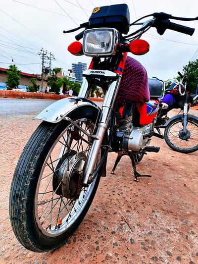 Honda CG-125 karachi no. 2022
