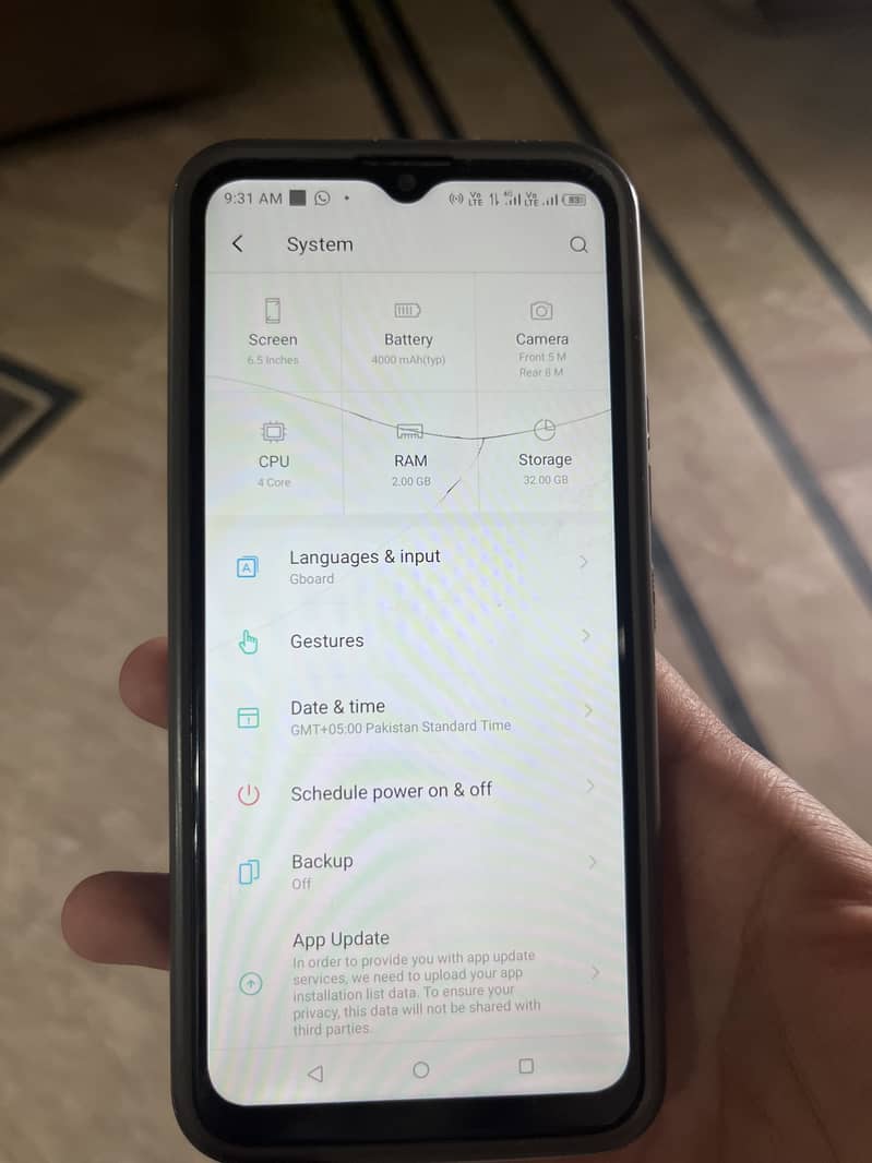 itel 1 version pro 0