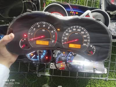 Toyota Corolla 2009 to 2014 and Axio speed meter available original
