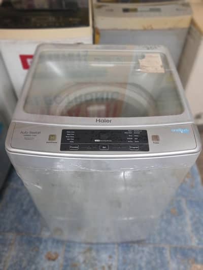 washing machine haeir one touch