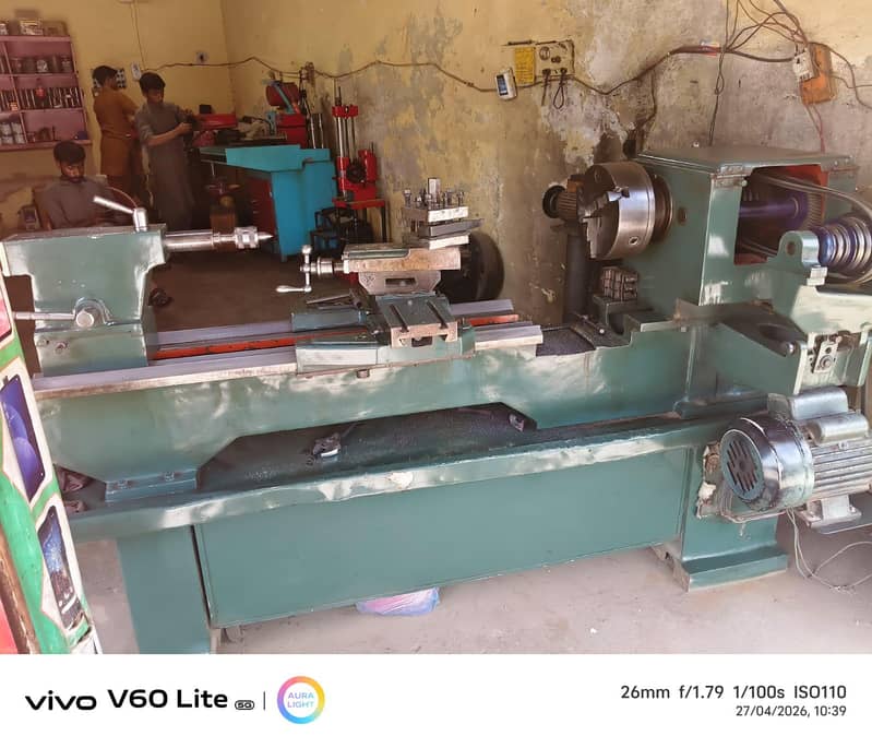 Lathe Machine leath lath 6feet 4inchi - Lathe Machines - 1113854711
