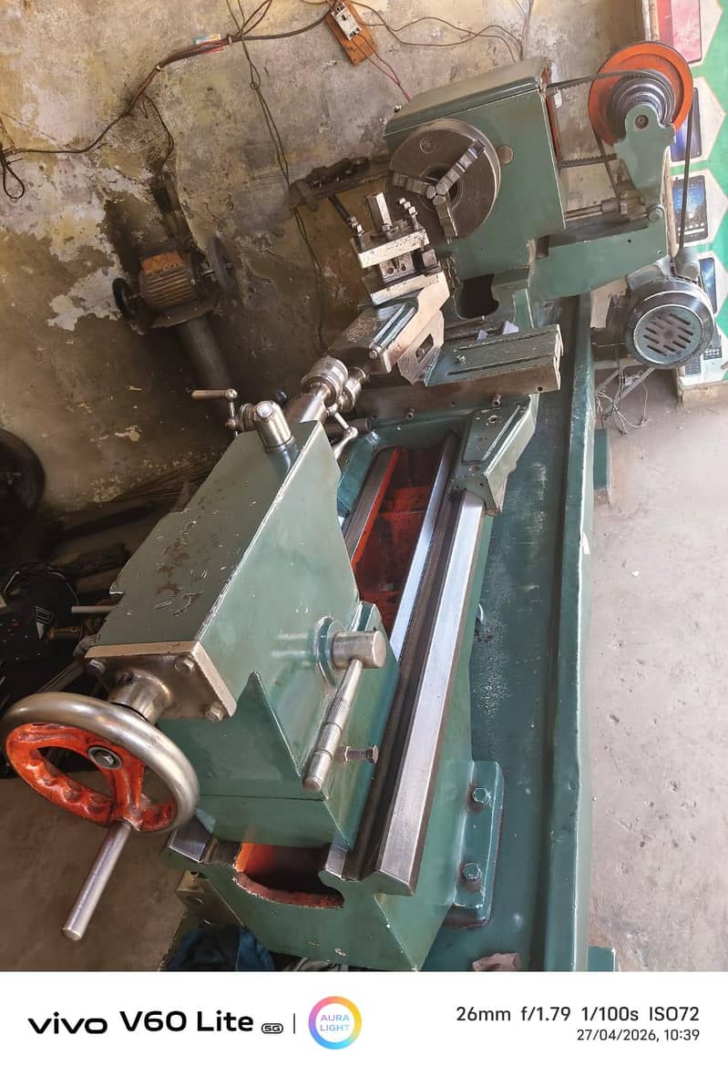 Lathe Machine leath lath 6feet 4inchi - Lathe Machines - 1113854711