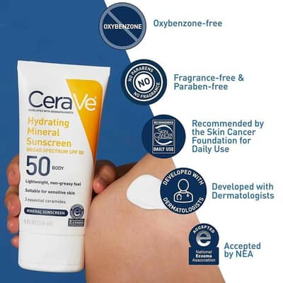 SPF 50 Sunscreen Sunblock – Daily Skin Protection Cream