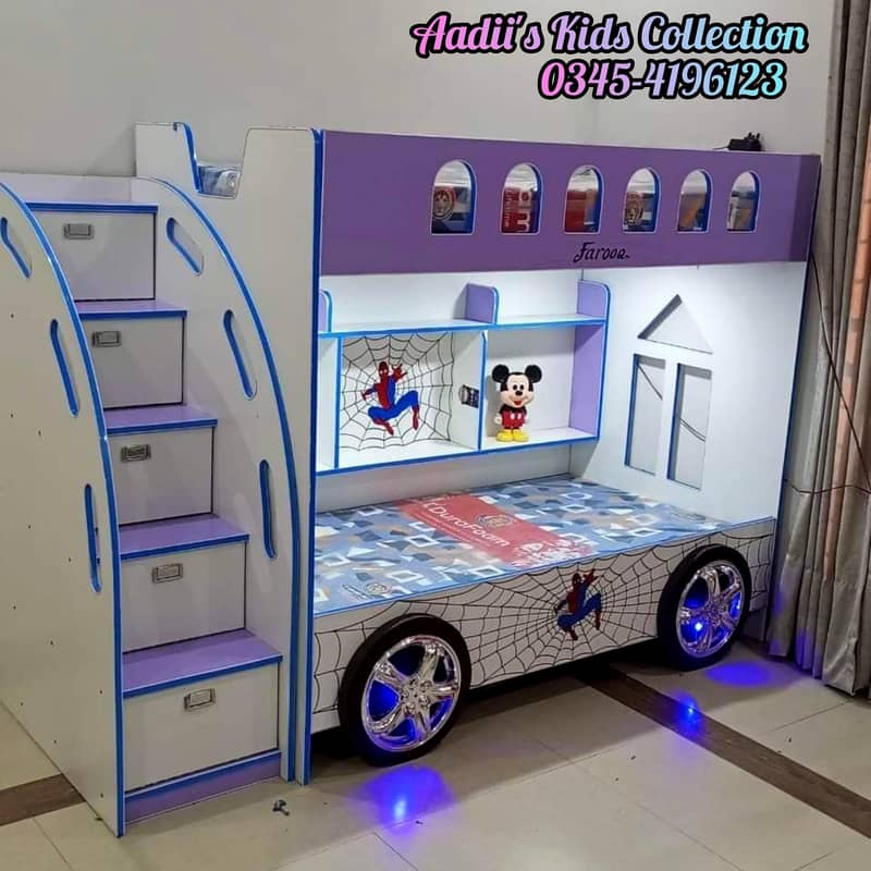 Doubles Beds With Lighting 3