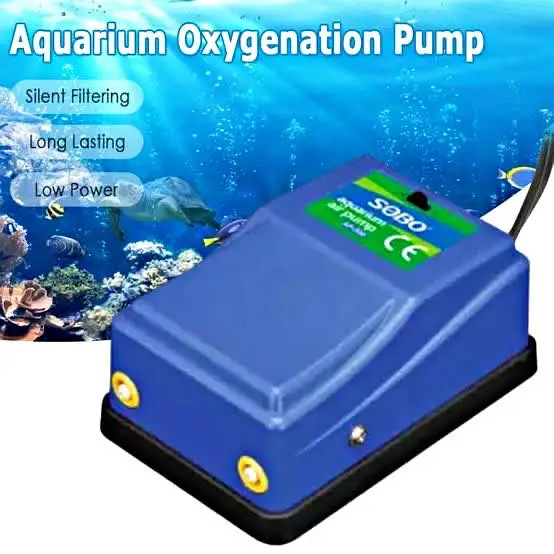 Heater, light, air pump aquarium — photo 7