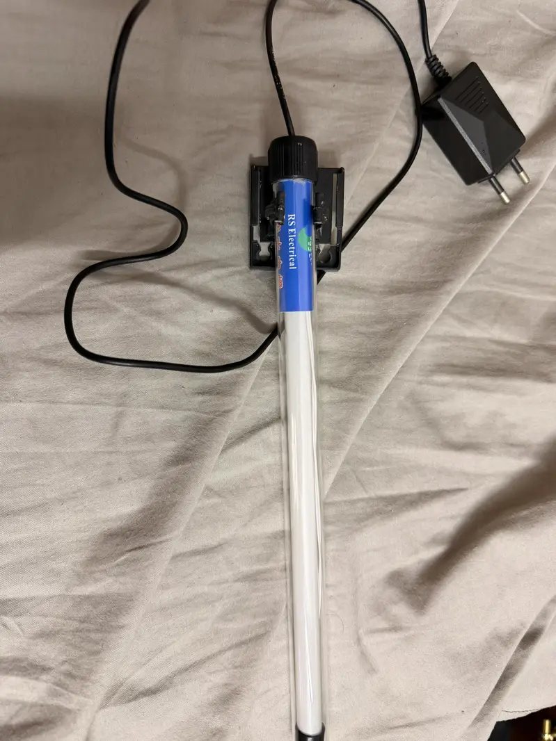 Heater, light, air pump aquarium — photo 8