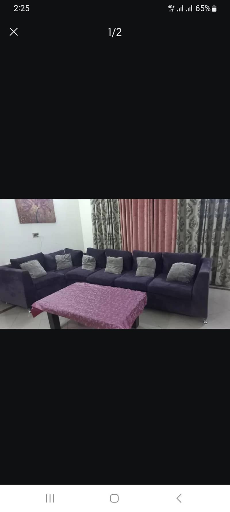 L-Shape Sofa Set - Corner Sofa Set - Good Condition 0