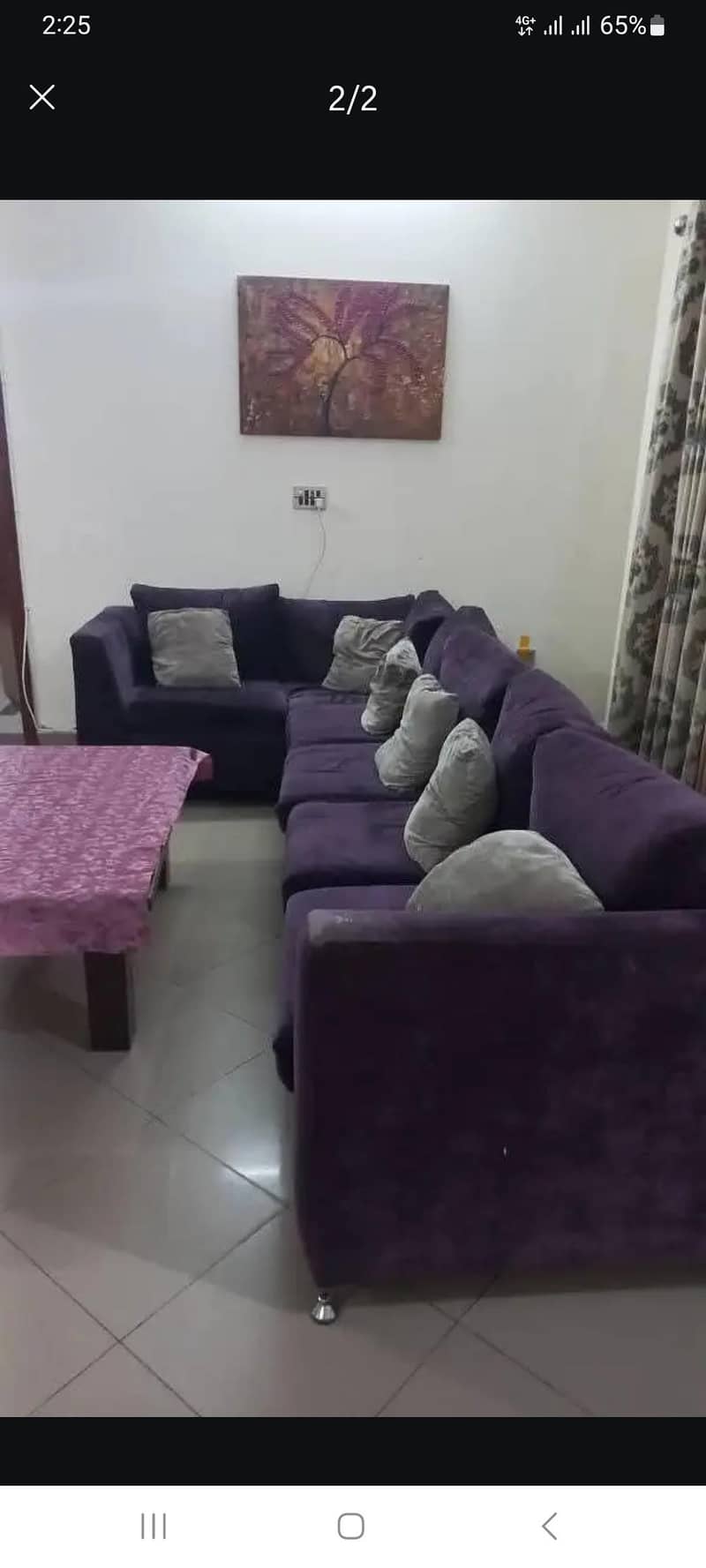 L-Shape Sofa Set - Corner Sofa Set - Good Condition 1