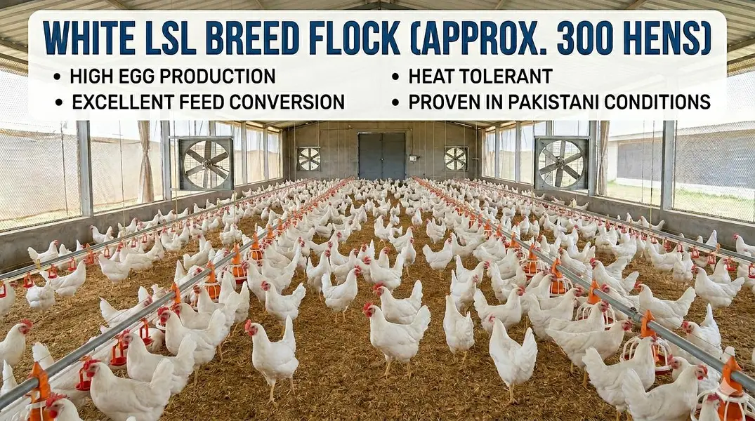 Farm Fresh LSL Layer Hens for Sale – 300 Birds