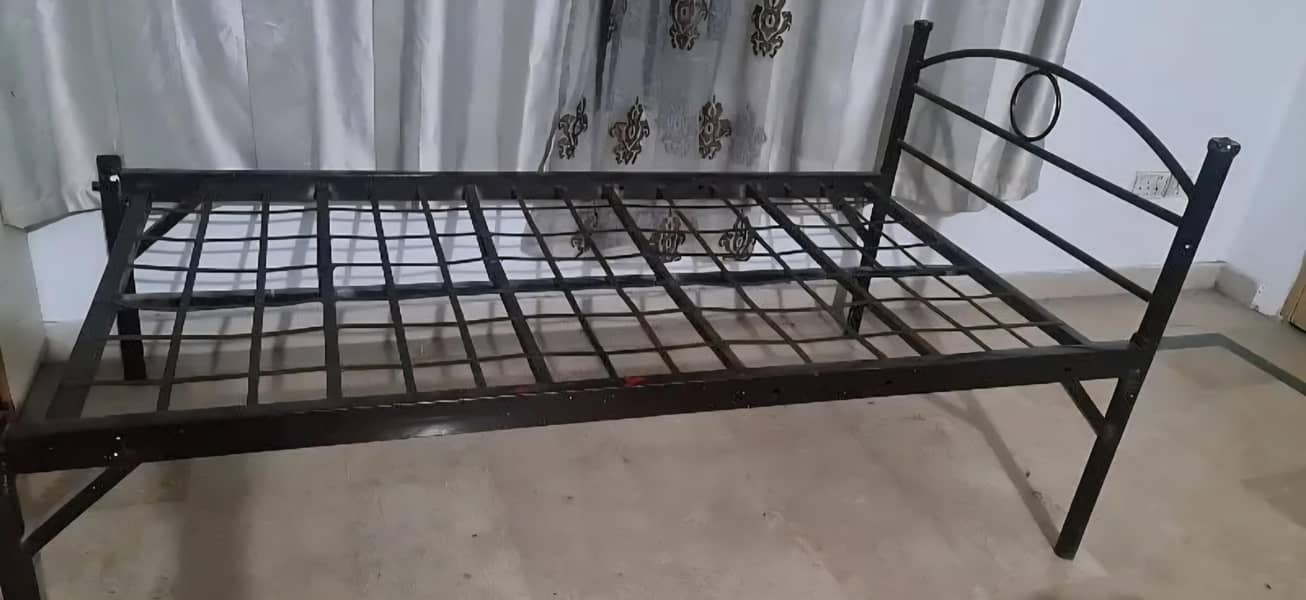 single Iron bed 1