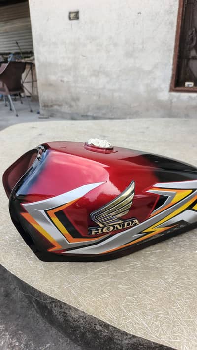 Cg 125 fuel tank  set heavy gauge